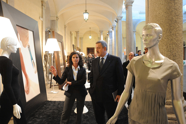 WT Ceo with President of City of Milan Guido Podesta'